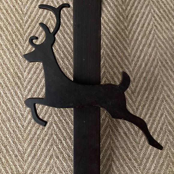 Over the Door Wreath Hanger Iron EUC Like New - Picture 2 of 4